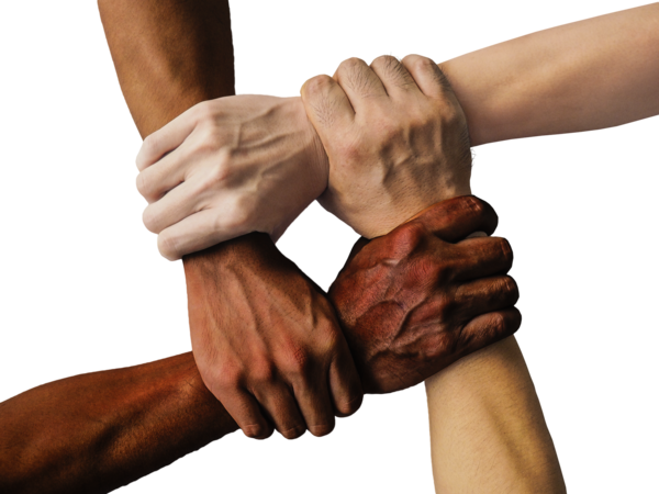 Foto von truthseeker08 unter der Lizenz CC-0 via pixabay (https://pixabay.com/photos/hands-team-united-together-people-1917895/)